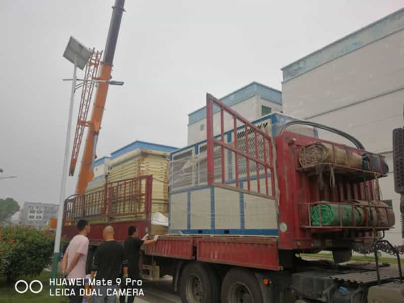 設(shè)備準備卸車